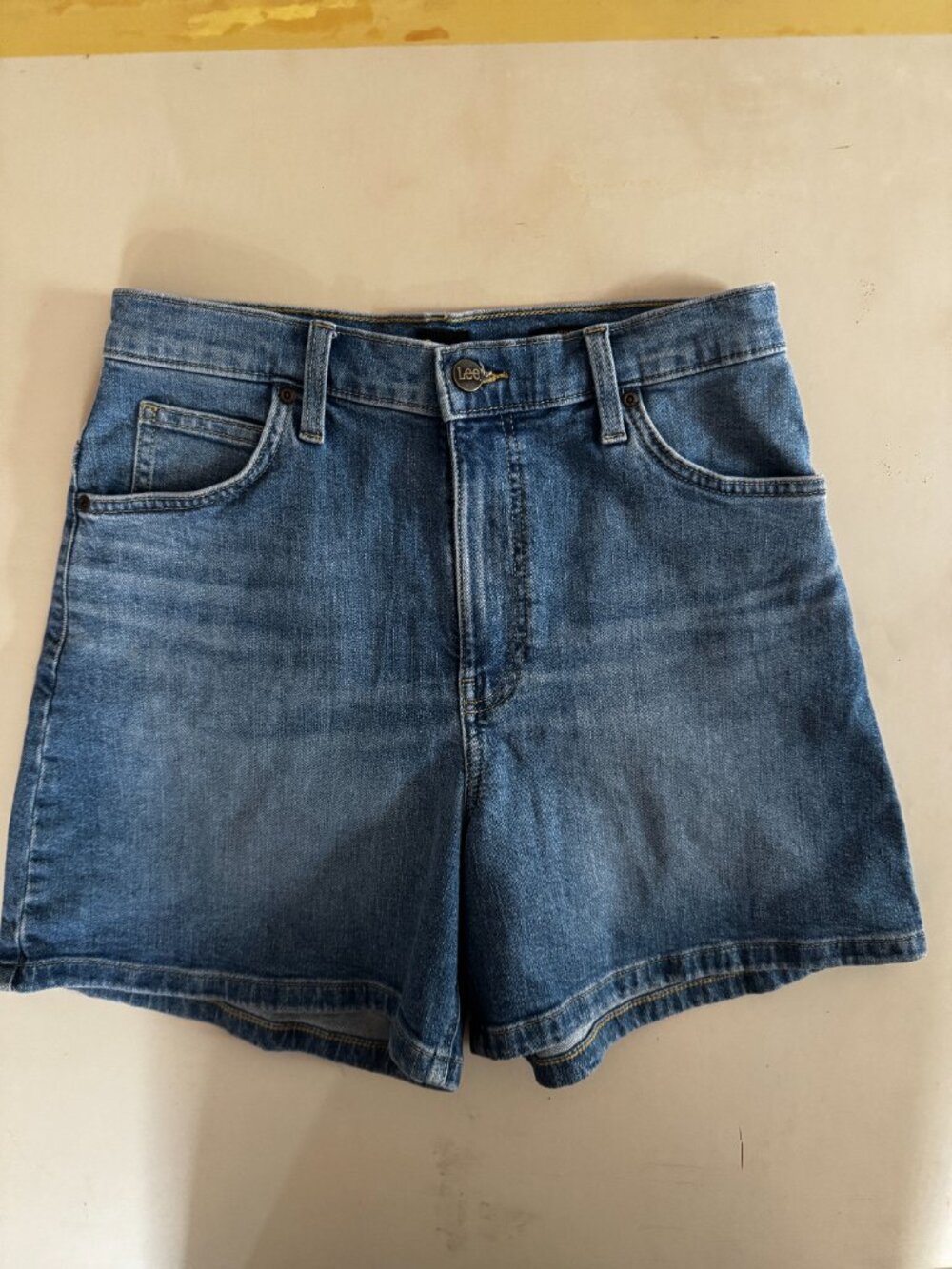High-Rise Vintage Look Lee shorts high-waist Size 28